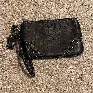 Coach wristlet purse